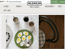 Tablet Screenshot of hildahilda.se